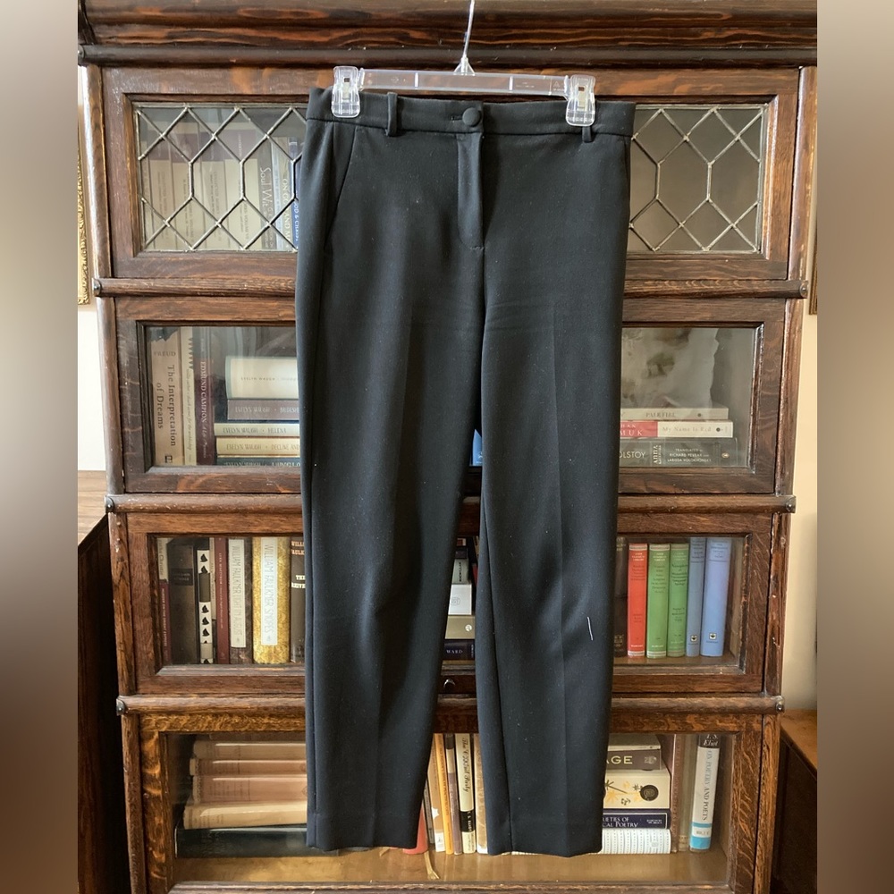J.Crew Highrise Cameron Dress Pants in Black